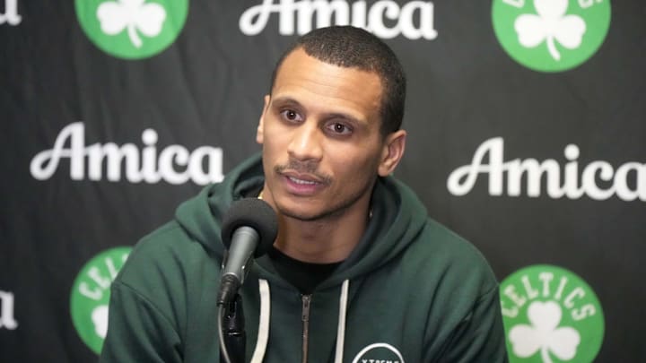 Boston Celtics coach Joe Mazzulla.