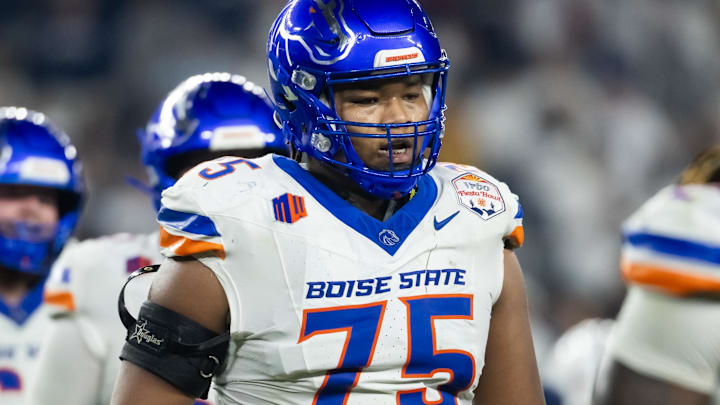 Boise State Broncos offensive lineman Daylon Metoyer. Boise State Broncos offensive lineman Daylon Metoyer.