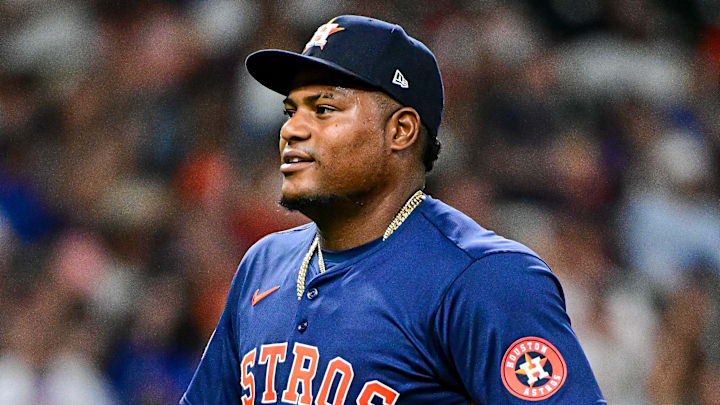 Houston Astros pitcher Framber Valdez