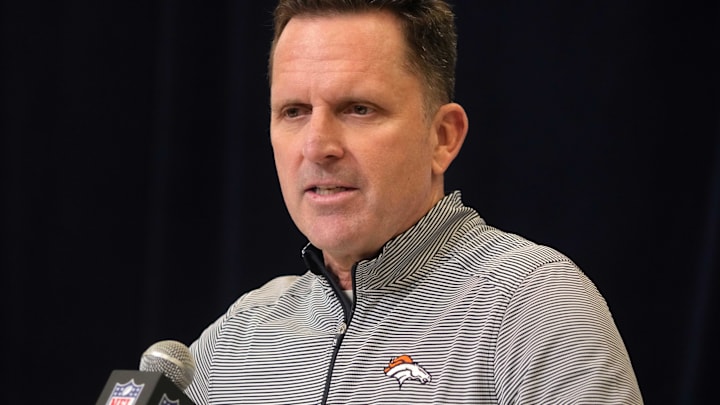 Denver Broncos general manager George Paton