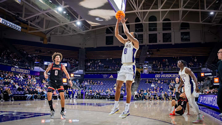 Bryson Tucker returned to the Huskies after a lengthy absence. 