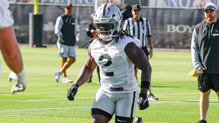 Las Vegas Raiders RB Ashton Jeanty