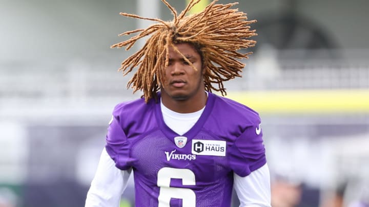 Former Minnesota Vikings safety Lewis Cine