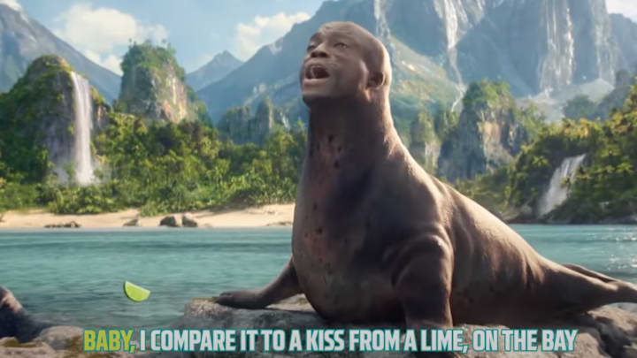 Seal as a seal was made reality by Mountain Dew during Super Bowl LIX