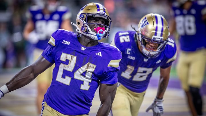 Adam Mohammed celebrates the moment against Colorado State, with Denzel Boston behind him. Adam Mohammed celebrates the moment against Colorado State, with Denzel Boston behind him.