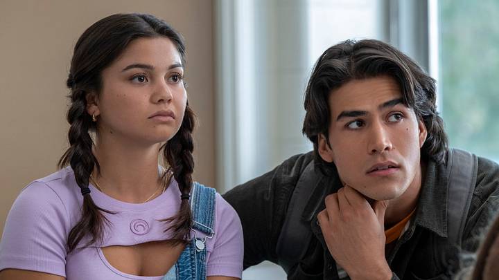 Siena Agudong, Joel Oulette in Carrie – Credit: Prime Siena Agudong, Joel Oulette in Carrie – Credit: Prime