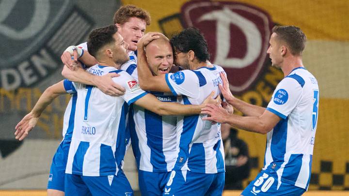 Hertha BSC konnte auch am 6. Spieltag gewinnen und steht ohne Punktverlust an der Tabellenspitze Hertha BSC konnte auch am 6. Spieltag gewinnen und steht ohne Punktverlust an der Tabellenspitze