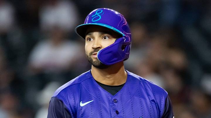 Jun 19, 2026; Phoenix, Arizona, USA; Arizona Diamondbacks outfielder Jordan Lawlar against the Minnesota Twins at Chase Field. Mandatory Credit: Mark J. Rebilas-Imagn Images Jun 19, 2026; Phoenix, Arizona, USA; Arizona Diamondbacks outfielder Jordan Lawlar against the Minnesota Twins at Chase Field. Mandatory Credit: Mark J. Rebilas-Imagn Images