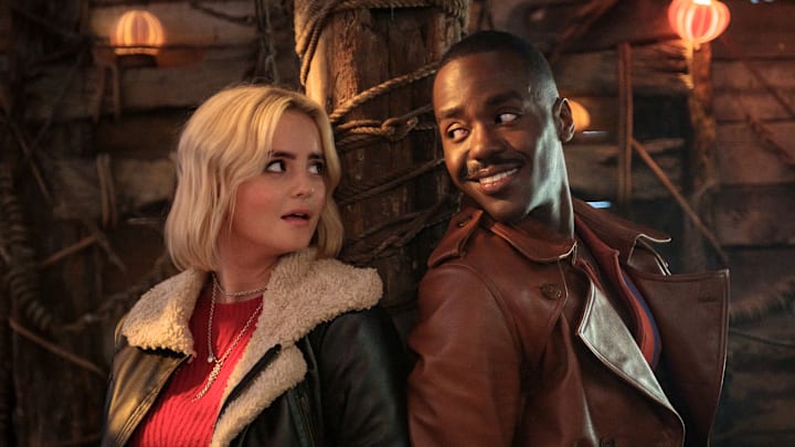 The Doctor (Ncuti Gatwa) and Ruby Sunday (Millie Gibson) in Doctor Who.