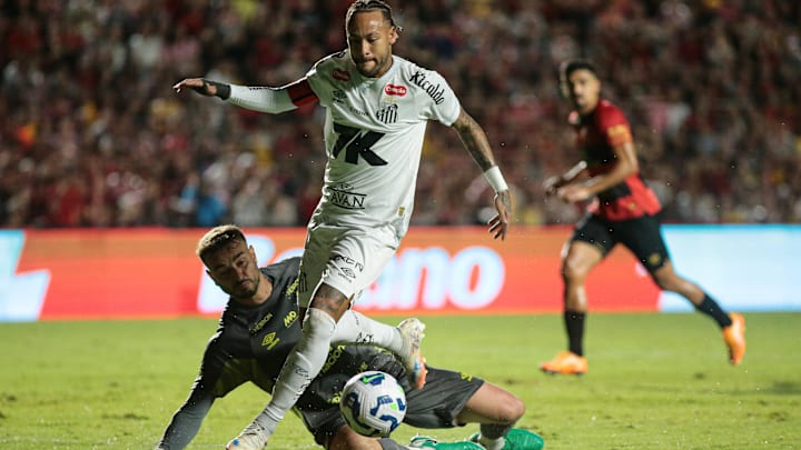 Neymar passou em branco Neymar passou em branco