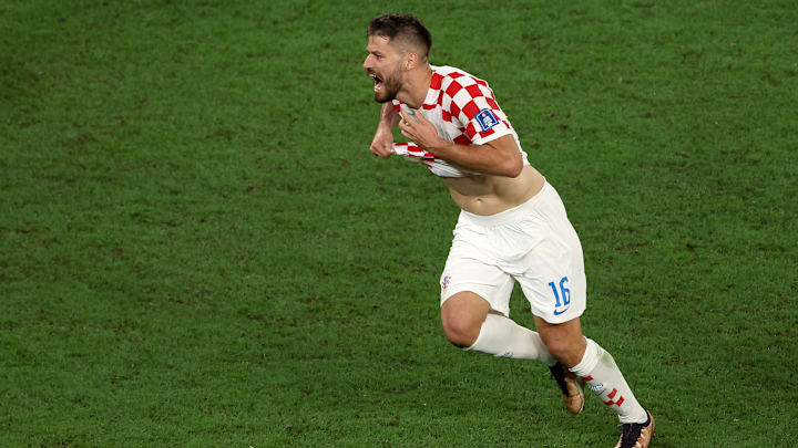 Bruno Petkovic a permis à la Croatie d'arracher les tirs au but.