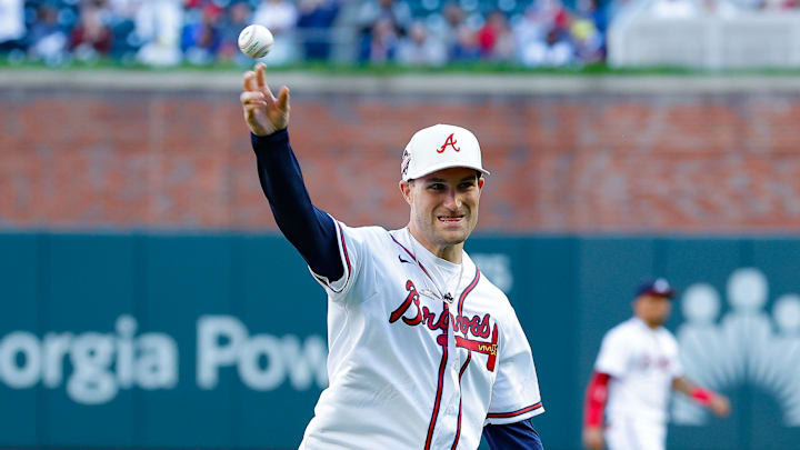 Texas Rangers v Atlanta Braves