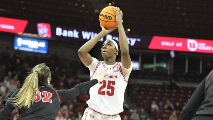 Wisconsin's Serah Williams leads the Badgers into action Friday against UAlbany.