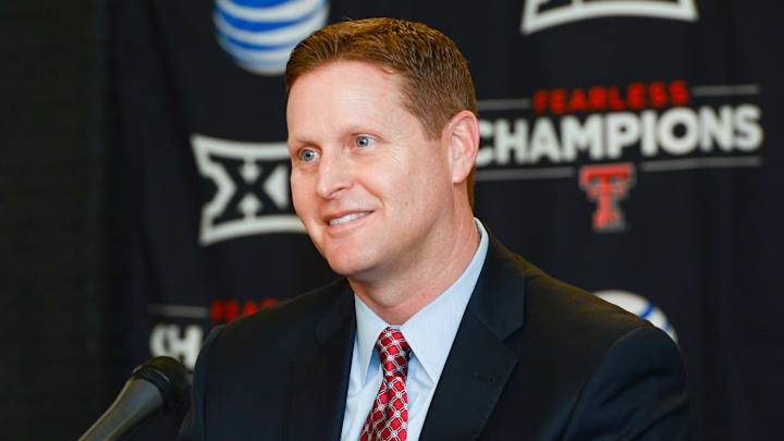 Texas Tech Athletic Director Kirby Hocutt - News Conference