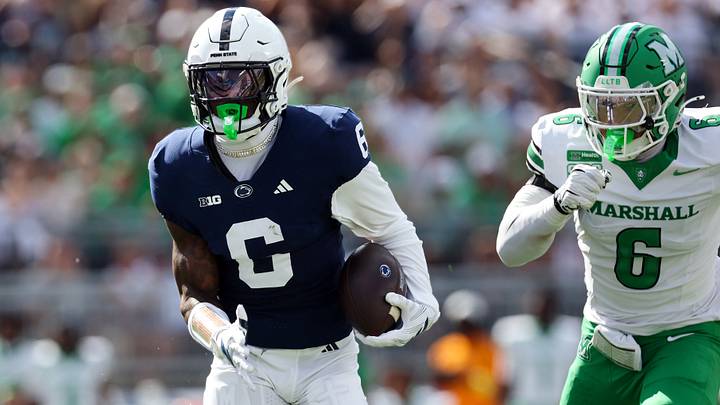 Penn State Nittany Lions wide receiver Koby Howard (6) Penn State Nittany Lions wide receiver Koby Howard (6)