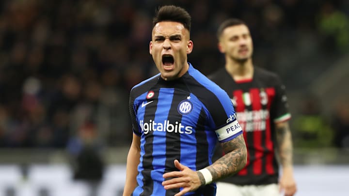 Lautaro Martinez a ouvert le score dans ce Derby della Madonnina