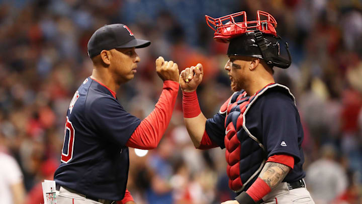 Cora y Vázquez fueron claves para el título de los Red Sox en 2018
