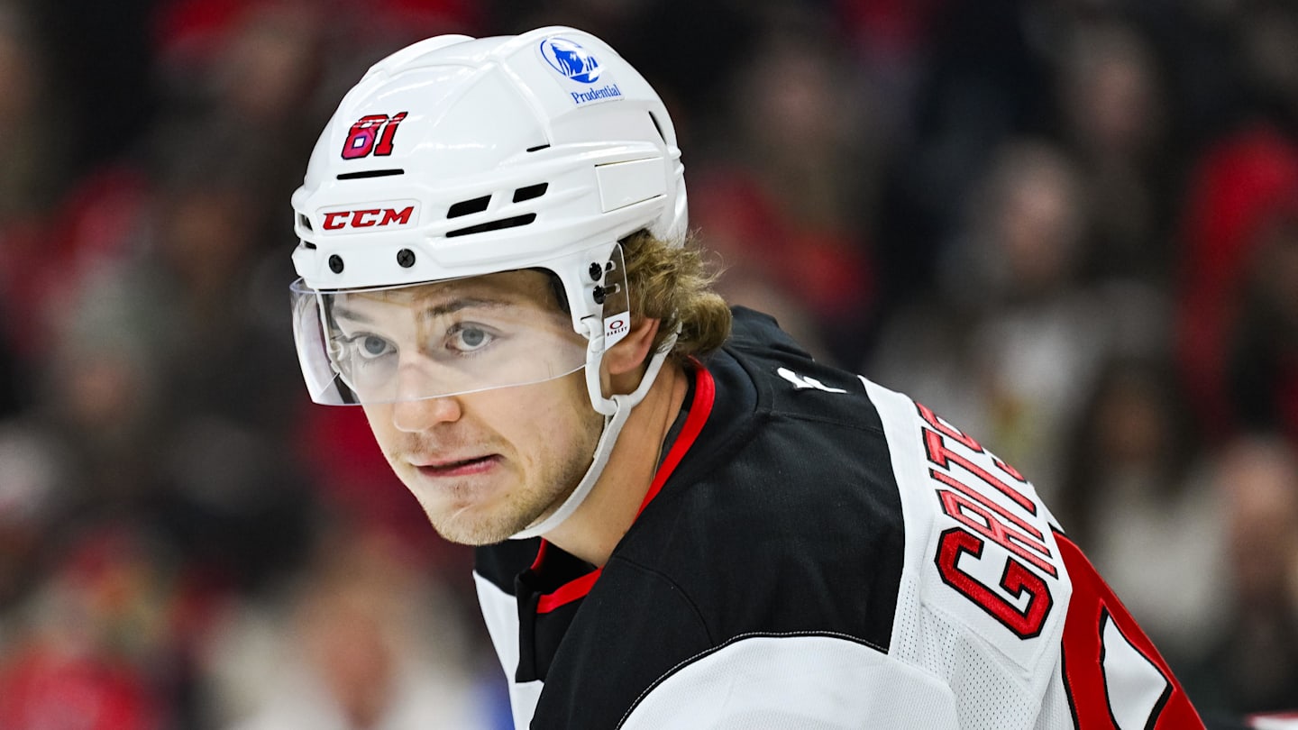 Devils' Arseny Gritsyuk to Miss Remainder of Season