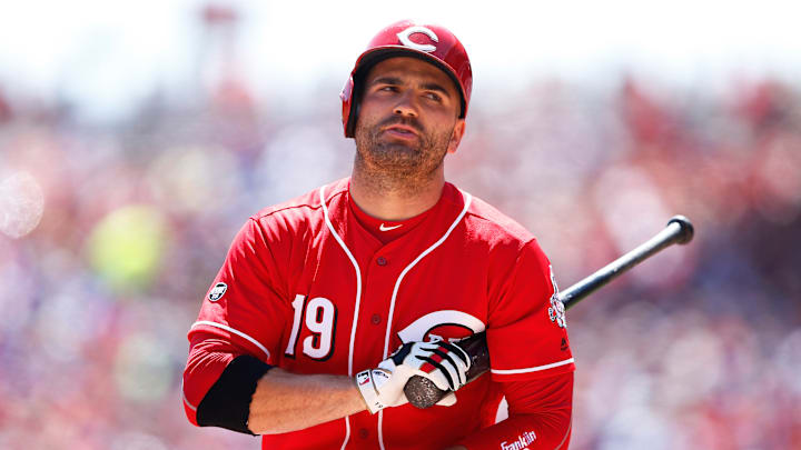Cincinnati Reds first baseman Joey Votto Cincinnati Reds first baseman Joey Votto