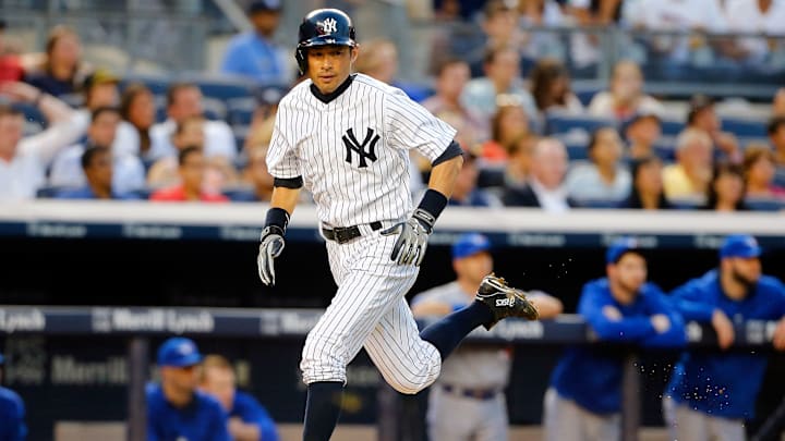 Ichiro Suzuki fue cambiado de Marineros de Seattle a Yankees de Nueva York en julio del 2012