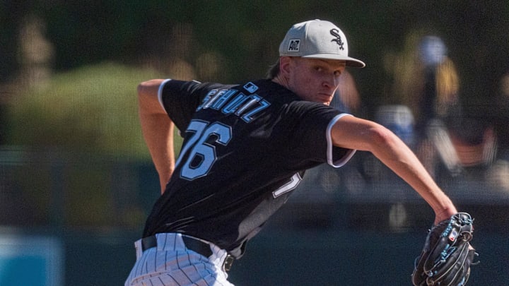 Noah Schultz could find his way into the Chicago White Sox rotation before 2025 concludes. | Allan Henry/Imagn Images
