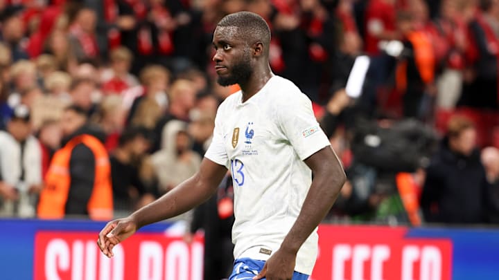 Dayot Upamecano et l'équipe de France ont vécu une désillusion face au Danemark