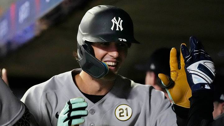 New York Yankees rookie Spencer Jones has clearly made his case to be the team's full-time starting center fielder. New York Yankees rookie Spencer Jones has clearly made his case to be the team's full-time starting center fielder.