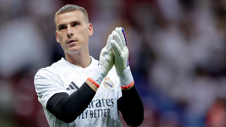 Lunin foi importante para o Real Madrid chegar na final da Champions League 2023/24