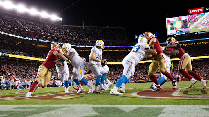 Los Angeles Chargers v San Francisco 49ers