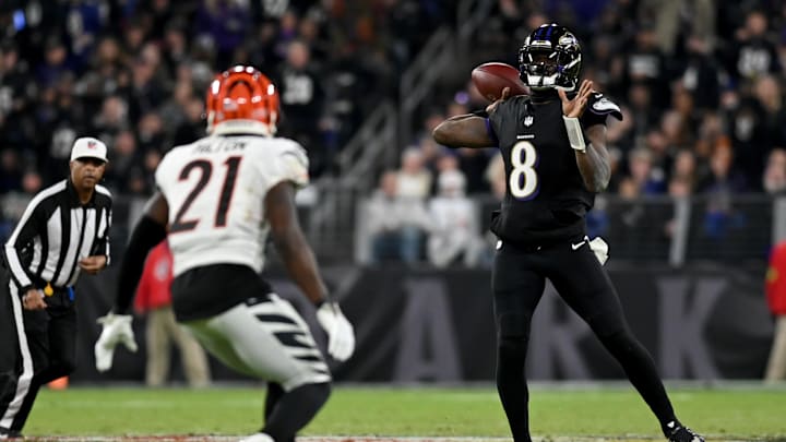 Lamar Jackson and the Ravens take on the Bengals this week in an NFC North clash 