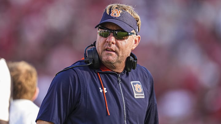 Auburn Tigers head coach Hugh Freeze
