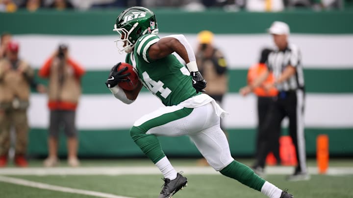 NY Jets running back Kene Nwangwu