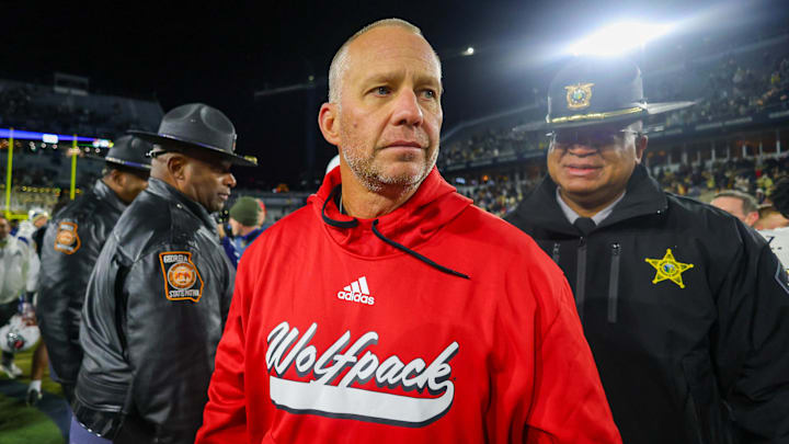 NC State football head coach Dave Doeren NC State football head coach Dave Doeren