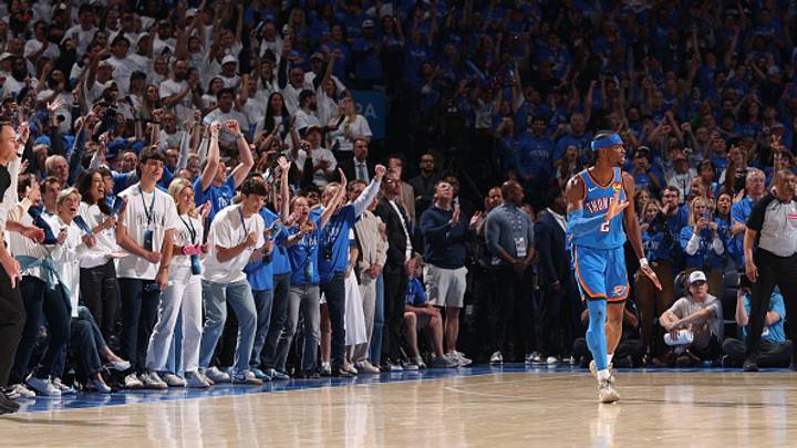 Shai Gilgeous-Alexander had a message for Jared McCain after hitting the biggest shot of Game 2 of the Western Conference finals. Shai Gilgeous-Alexander had a message for Jared McCain after hitting the biggest shot of Game 2 of the Western Conference finals.