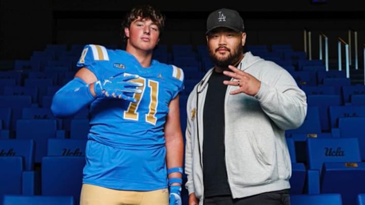 Cooper Javorsky on an official visit with the UCLA Bruins before committing