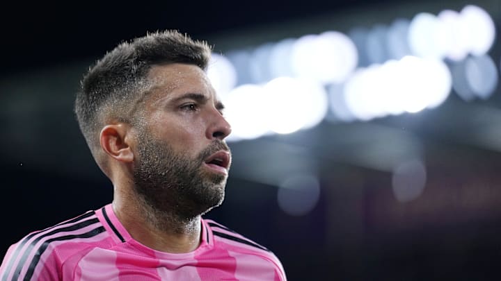 Jordi Alba avec l'Inter Miami.