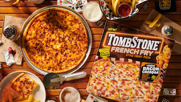 Tombstone launches French Fry Style Crust Pizza – Loaded Bacon Cheddar