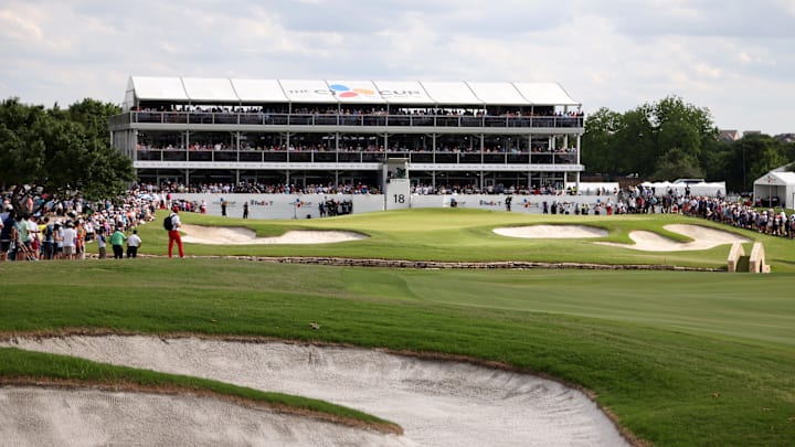 A look at the 18th hole at TPC Craig Ranch, home of The CJ Cup Byron Nelson