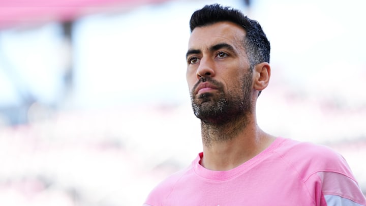 Sergio Busquets, joueur actuel de l'Inter Miami CF et légende du Barça 