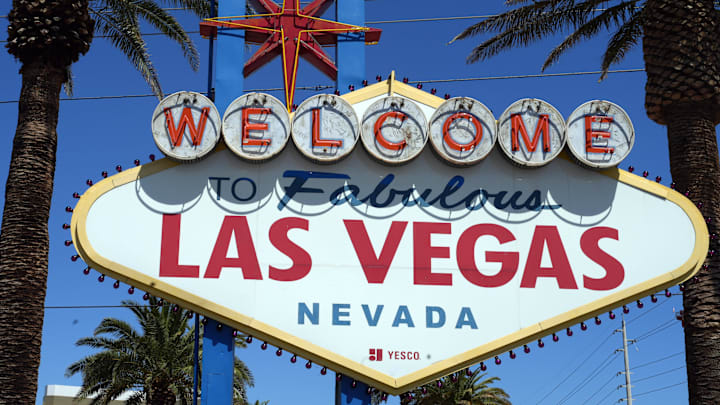 Sep 1, 2024; Las Vegas Nevada, USA; The Welcome to Fabulous Las Vegas sign Mandatory Credit: Kirby Lee-Imagn Images