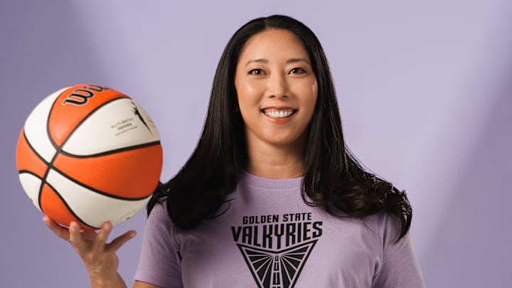 Golden State Valkyries coach Natalie Nakase