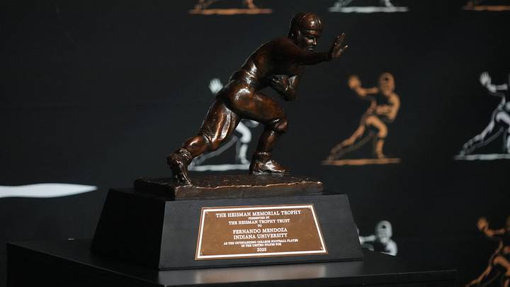 After a huge Week 1 performance, this star wide receiver inserted his name firmly into the mix for Heisman Trophy consideration. After a huge Week 1 performance, this star wide receiver inserted his name firmly into the mix for Heisman Trophy consideration.