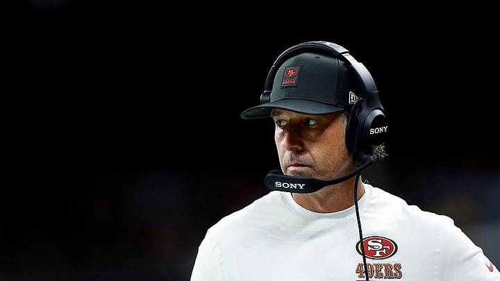 Kyle Shanahan, coach de los San Francisco 49ers. Kyle Shanahan, coach de los San Francisco 49ers.