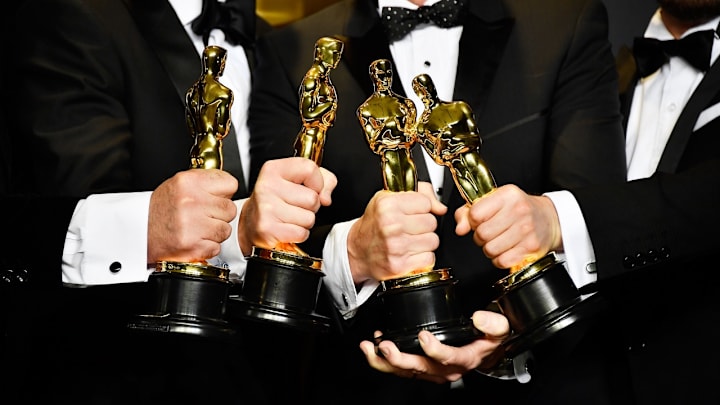 If you want a fact about the Best Picture winner from 2023, so do we. / Frazer Harrison via Getty.