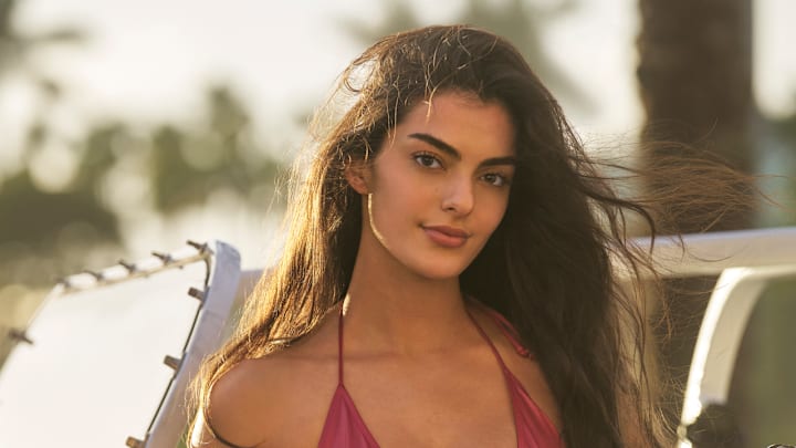 NASCAR Craftsman Truck Series driver Toni Breidinger was featured in the 2025 SI Swimsuit Issue, released on Tuesday, May 13th, 2025. NASCAR Craftsman Truck Series driver Toni Breidinger was featured in the 2025 SI Swimsuit Issue, released on Tuesday, May 13th, 2025.