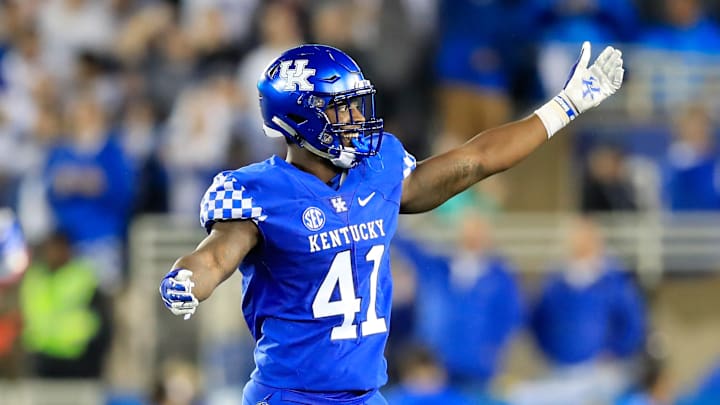 Josh Allen suited up for the Kentucky Wildcats at Commonwealth Stadium.