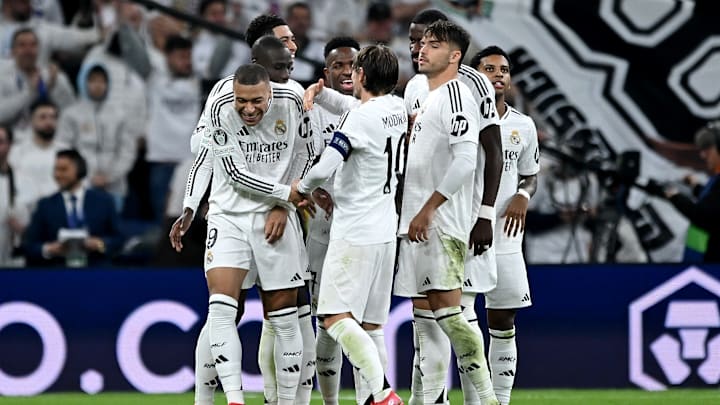 Real Madrid C.F. v FC Salzburg - UEFA Champions League 2024/25 League Phase MD7