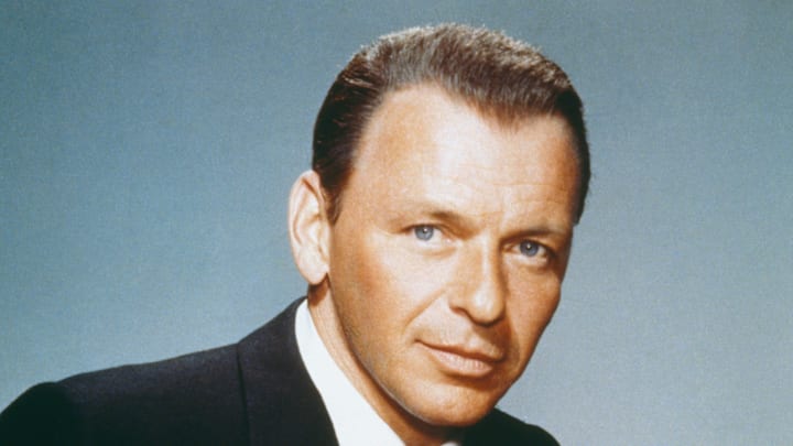 American singer and actor Frank Sinatra