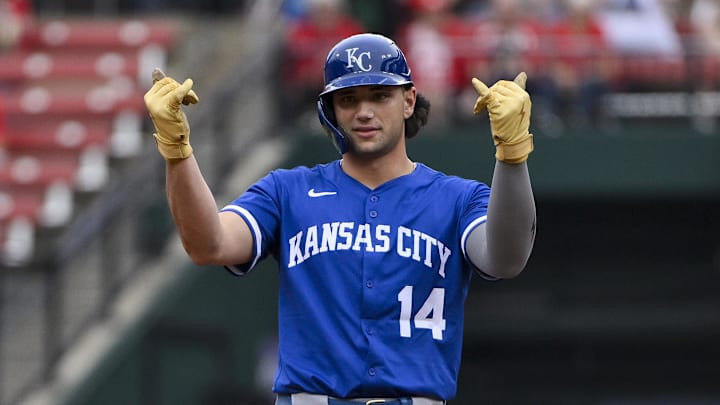 Kansas City Royals right fielder Jac Caglianone