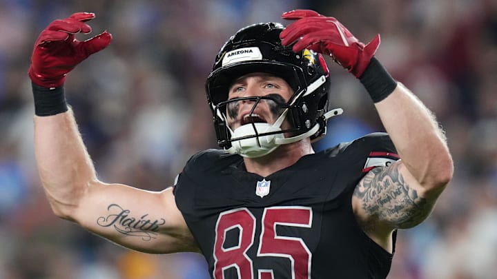 Cardinals TE Trey McBride finished second in fantasy points among tight ends last season.